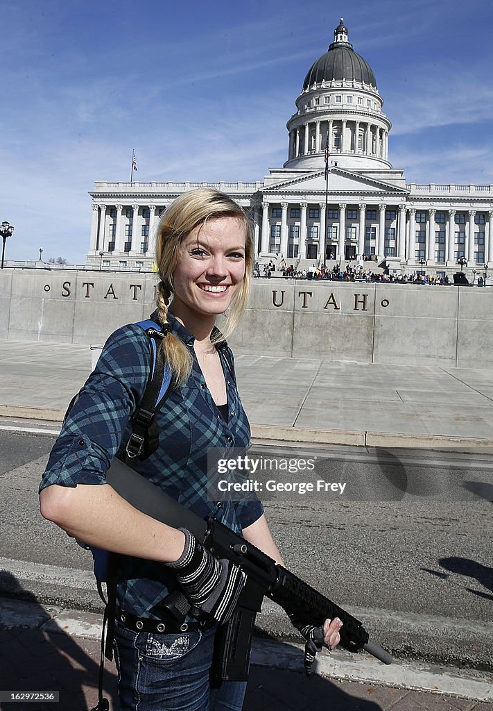 Major Gun Rights Rally Held In Salt Lake City