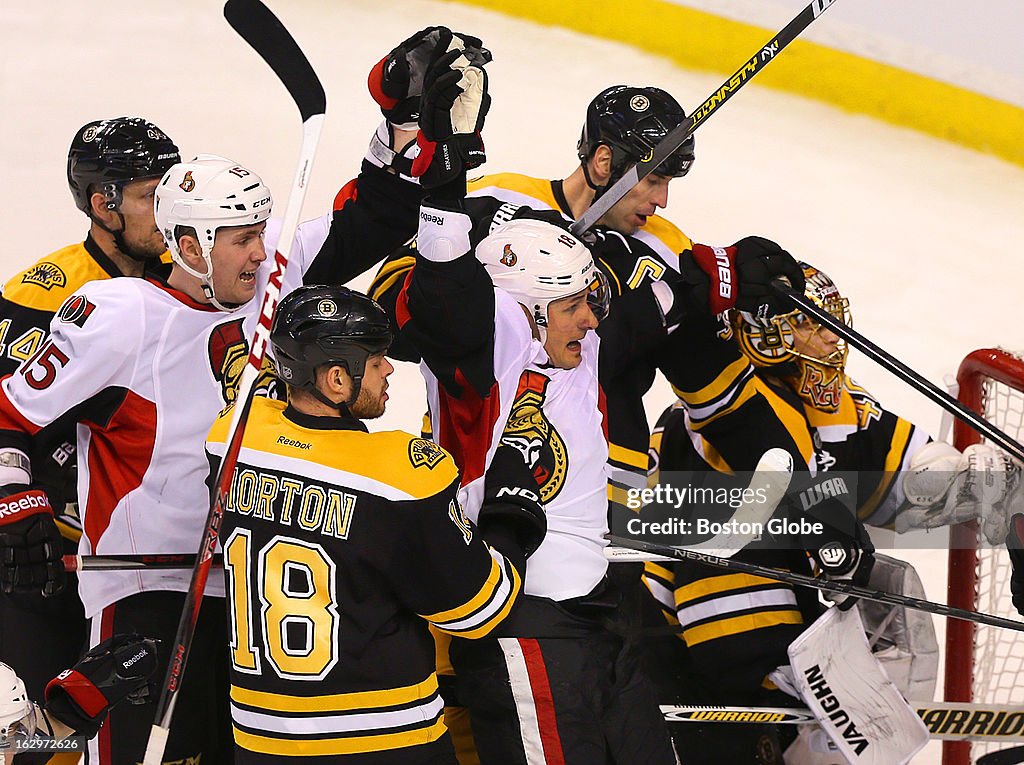 Ottawa Senators Vs. Boston Bruins At TD Garden