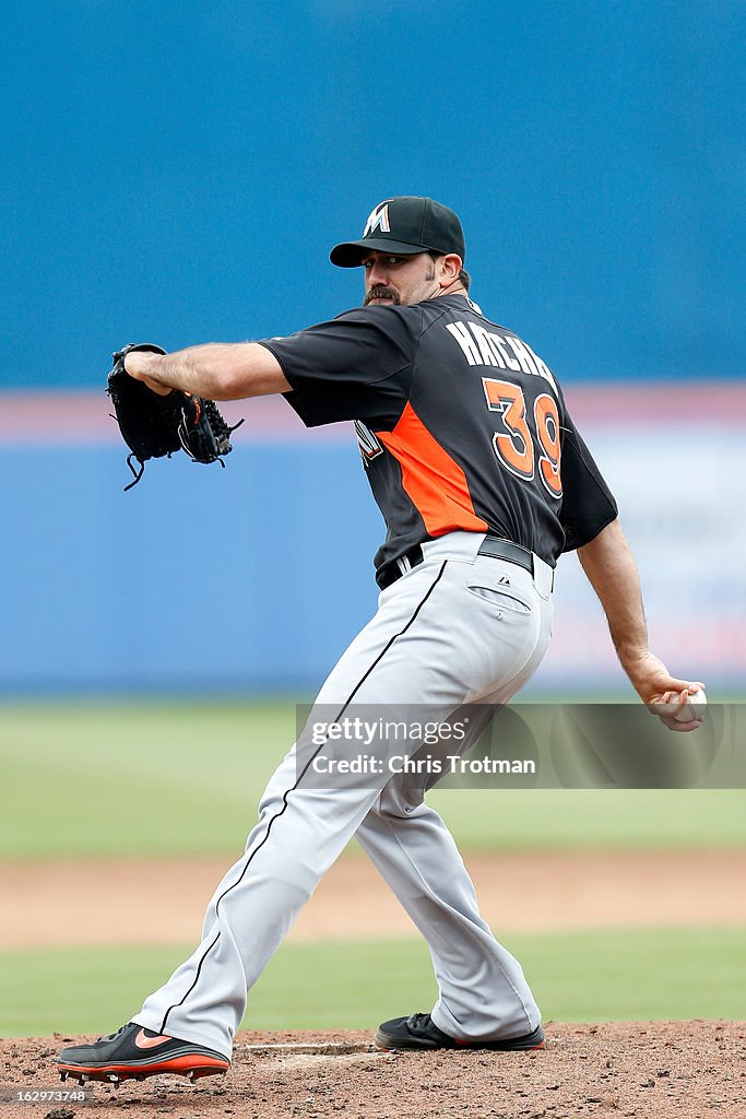 Miami Marlins v New York Mets