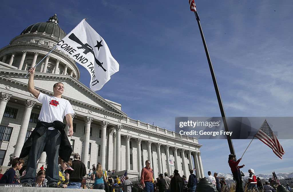 Major Gun Rights Rally Held In Salt Lake City