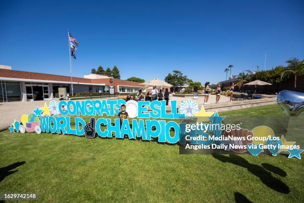 El Segundo, CA The El Segundo Little League team is welcomed home Monday, Aug 28 after they won the Little League World Series with a 6-5 victory...