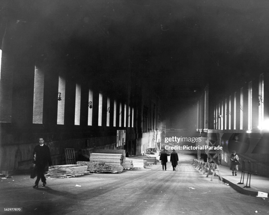 Taxi Ramp The deserted north 33rd Street taxi ramp of the old Penn Station just ...