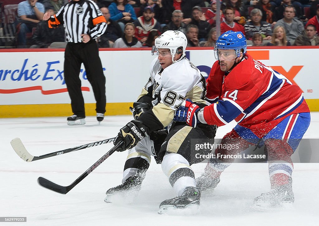 Pittsburgh Penguins v Montreal Canadiens