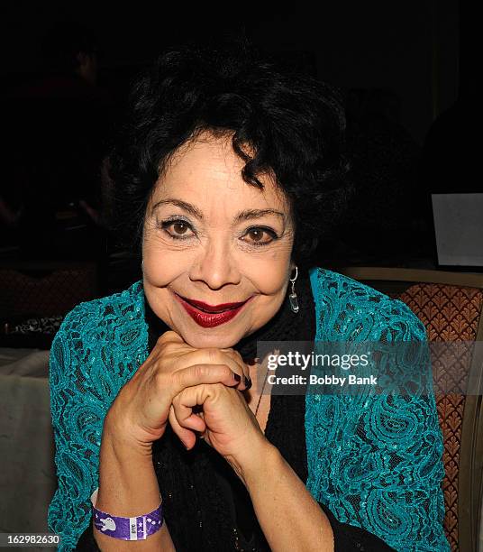 Arlene Martel attends the David T. Jones Memorial / Monkees Convention 2013 at the Sheraton Meadowlands Hotel & Conference Center on March 2, 2013 in...