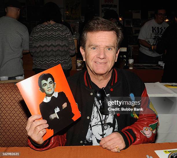 Butch Patrick attends the David T. Jones Memorial / Monkees Convention 2013 at the Sheraton Meadowlands Hotel & Conference Center on March 2, 2013 in...