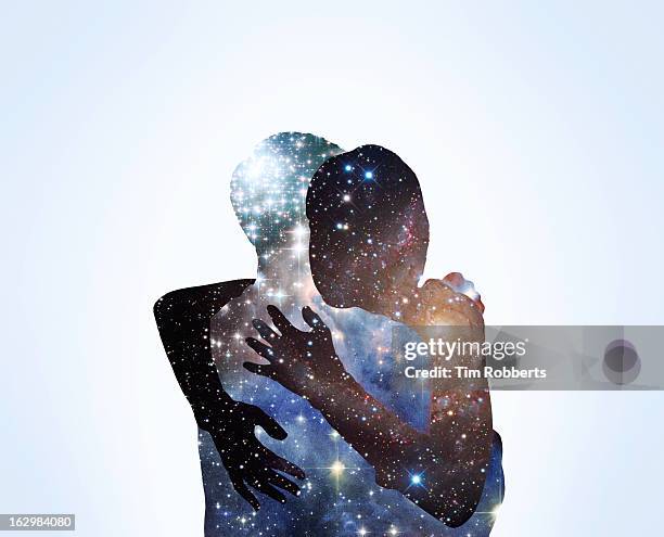 star hug - love emotion foto e immagini stock