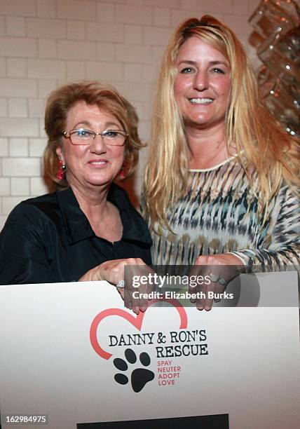 Sybil Yurman and Missy Smith attend the "Who’s Your Daddy?" event to benefit Danny and Ron’s Rescue on March 2, 2013 in Wellington, Florida.