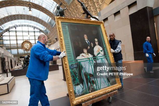 Renovation Of Orsay Museum In Paris. Paris, décembre 2009 : rénovation du Musée d'Orsay et de ses 16 000 mètres carrés pour la première fois depuis...