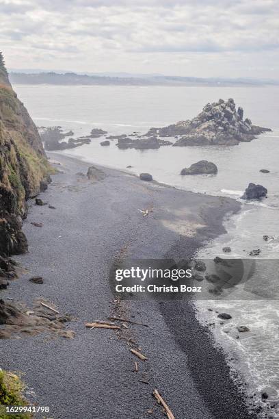 yaquina head lighthouse - christa stock pictures, royalty-free photos & images