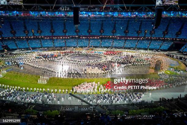 The Xxxth Summer Olympic Games In London 2012: Opening Ceremony. La cérémonie d'ouverture des 30èmes Jeux olympiques d'été de LONDRES 2012 au stade...