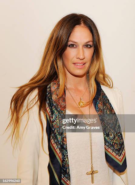 Celi attends the Samuel Bayer Ace Gallery Exhibit Opening, presented by Panavision at Ace Gallery on March 2, 2013 in Beverly Hills, California.