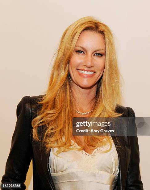 Susan McKagen attends the Samuel Bayer Ace Gallery Exhibit Opening, presented by Panavision at Ace Gallery on March 2, 2013 in Beverly Hills,...