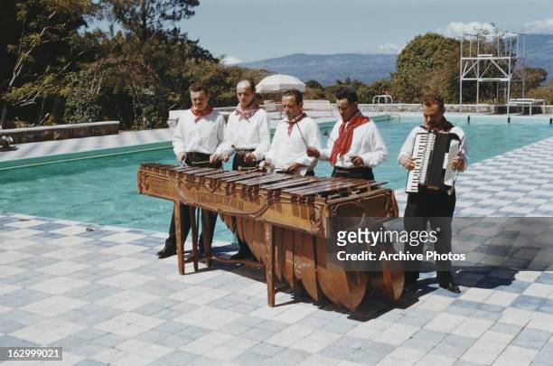 Musical ensemble in Grenada, circa 1965.