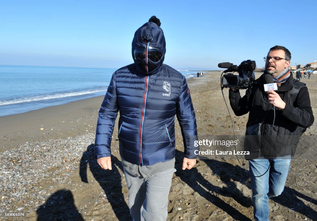 Beppe Grillo Sightings - March 3, 2013