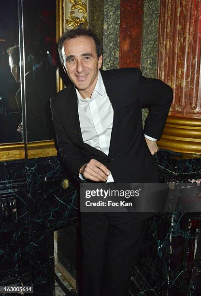 Elie Semoun attends the 'Don't Tell My Booker' Supports La Croix Rouge Dinner - PFW F/W 2013 at the Hotel Intercontinental on March 2nd, 2013 in...