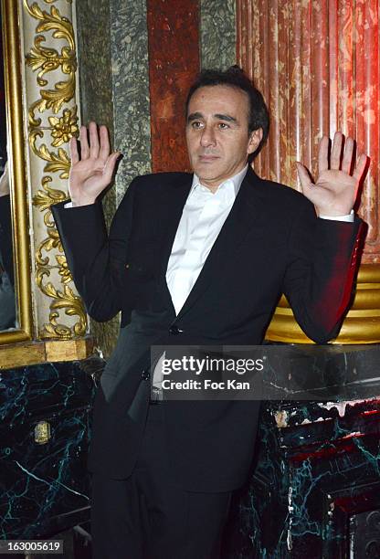 Elie Semoun attends the 'Don't Tell My Booker' Supports La Croix Rouge Dinner - PFW F/W 2013 at the Hotel Intercontinental on March 2nd, 2013 in...