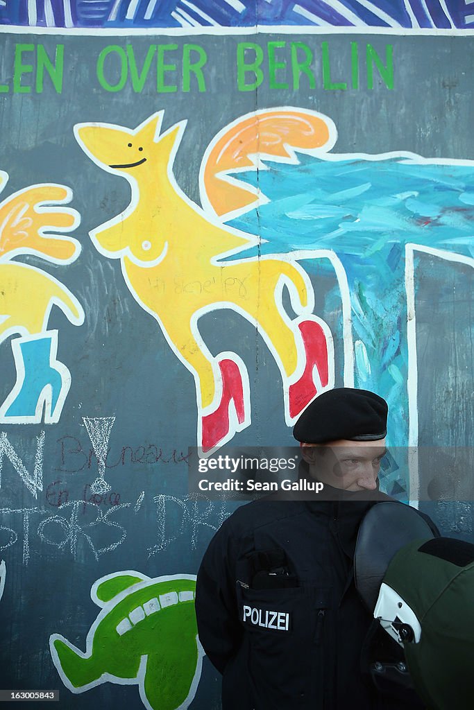 Berlin Wall Section To Make Way For Development