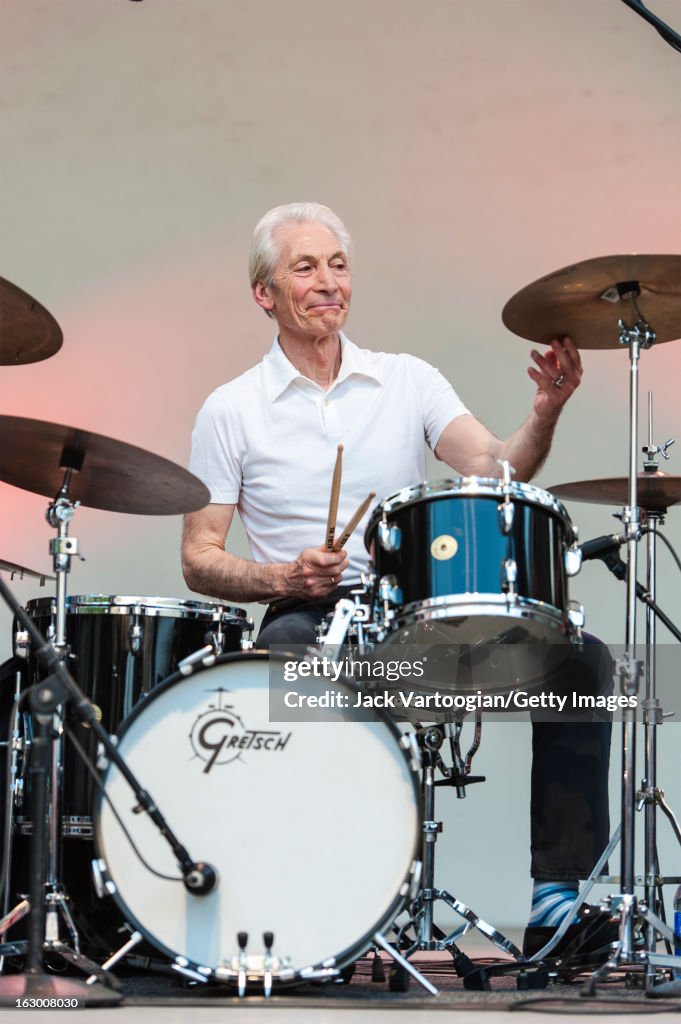 Charlie Watts At 'Midsummer Night Swing'