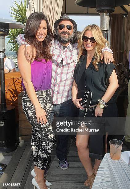 Tammy Brook, Mr Brainwash, and Bari Medgaus attend Flaunt Magazine and Samsung Galaxy celebrate The Plutocracy Issue release hosted by cover Russell...