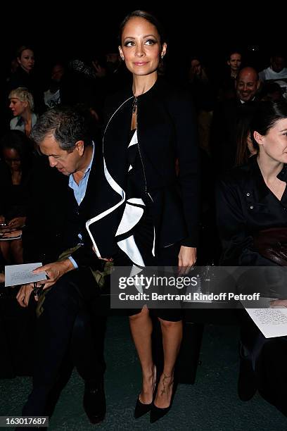 Nicole Richie attends the Givenchy Fall/Winter 2013 Ready-to-Wear show as part of Paris Fashion Week on March 3, 2013 in Paris, France.