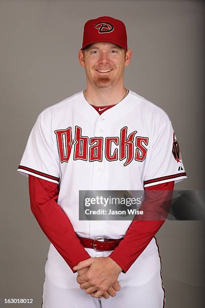 Putz of the Arizona Diamondbacks poses during Photo Day on February 20, 2013 at Salt River Fields at Talking Stick in Scottsdale, Arizona.