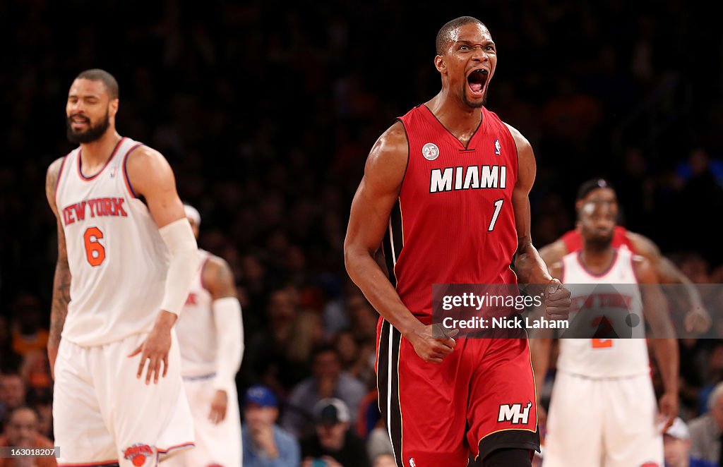 Miami Heat v New York Knicks