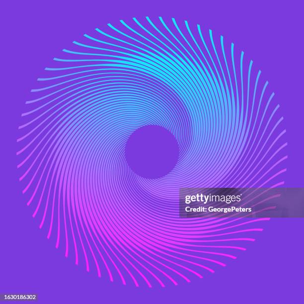 spiral vortex icon - cctv background stock illustrations