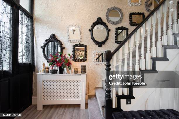 property interiors - rococo-architecture-styles stock pictures, royalty-free photos & images