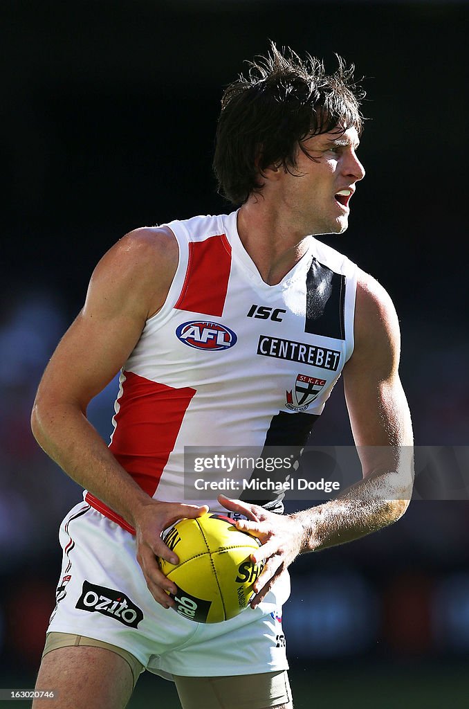 NAB Cup Rd 2 - St Kilda v Sydney Swans