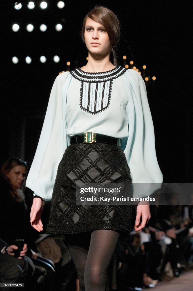 Andrew Gn - Runway - PFW F/W 2013