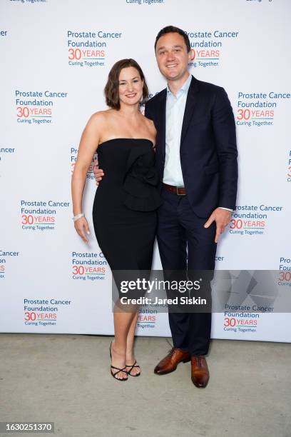 Christine Hooks and Brian Hooks attend The Prostate Cancer Foundation's 2023 Annual Hamptons Gala at Parrish Art Museum on August 26, 2023 in Water...