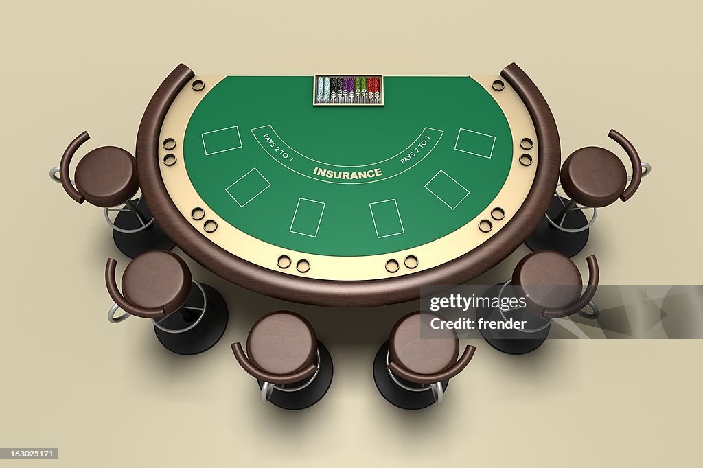 Blackjack Table - online casino interface