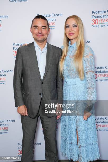 Lars Windhorst and Christine Windhorst attend The Prostate Cancer Foundation's 2023 Annual Hamptons Gala at Parrish Art Museum on August 26, 2023 in...