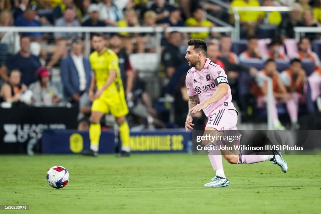 Lionel Messi Of Inter Miami CF During The Leagues Cup Final Between lionel-messi-of-inter-miami-cf-during-the-leagues-cup-final-between