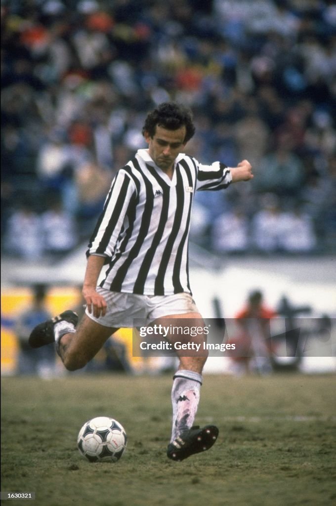 Michel Platini of Juventus
