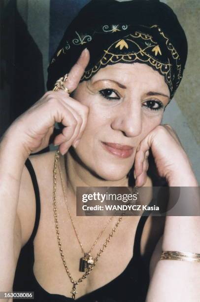 Biyouna, Algerian Actress And Singer Posing On The Occasion Of The... News Photo - Getty Images