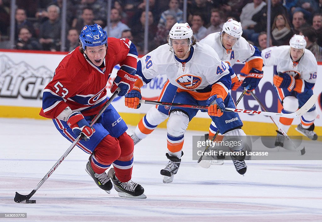 New York Islanders v Montreal Canadiens