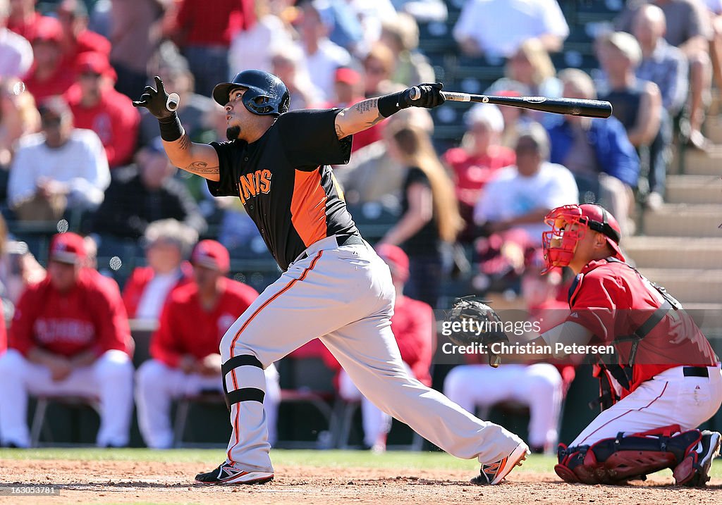 San Francisco Giants v Los Angeles Angels of Anaheim