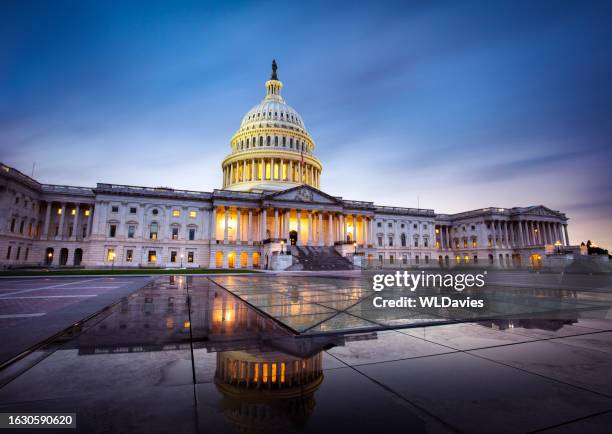 capitol building, washington dc - neo classical stock pictures, royalty-free photos & images