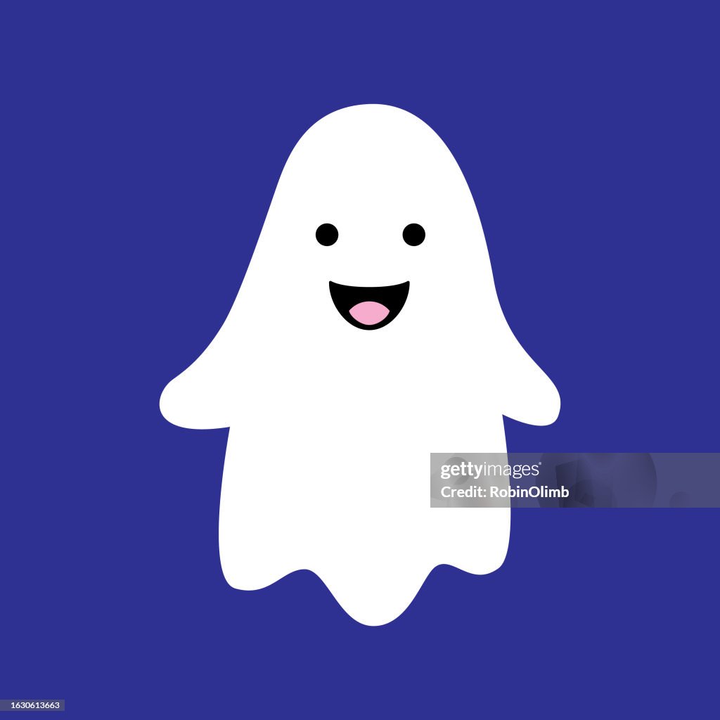 Cute Little Ghost Icon