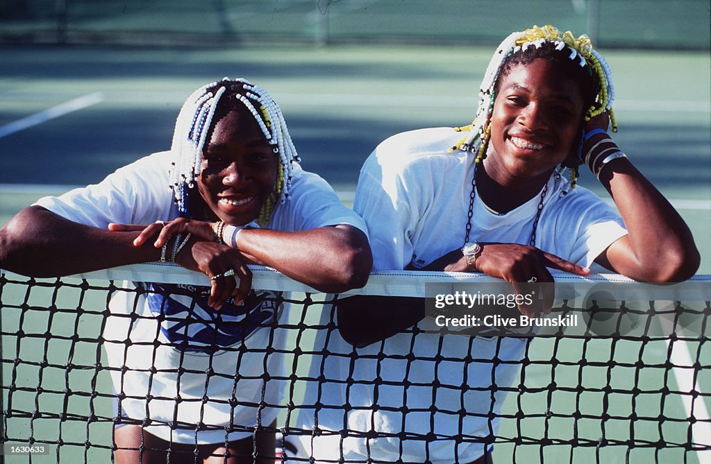 Venus (left) and Serena Williams