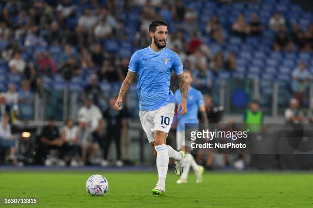 Luis Alberto of S.S. Lazio during the 2nd day of the Serie A Championship between S.S. Lazio - Genoa C.F.C on August 27, 2023 at the Olympic Stadium...