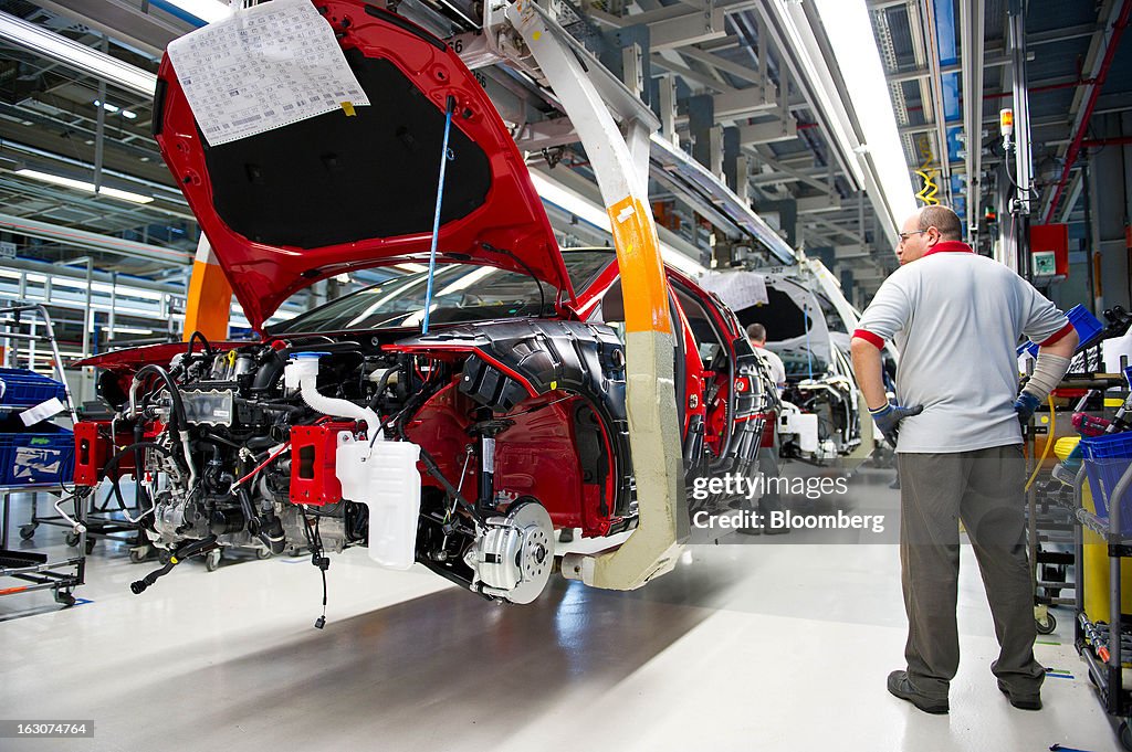 Automobile Production At The SEAT Factory