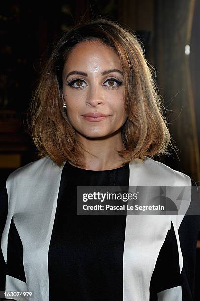 Nicole Richie attends the Stella McCartney Fall/Winter 2013 Ready-to-Wear show as part of Paris Fashion Week on March 4, 2013 in Paris, France.