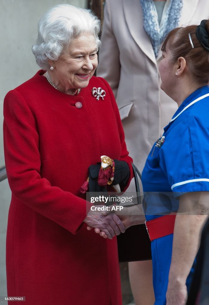 BRITAIN-ROYALS-QUEEN-HEALTH-DEPARTURE