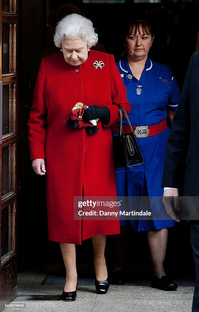 Queen Elizabeth II Is Discharged From Hospital