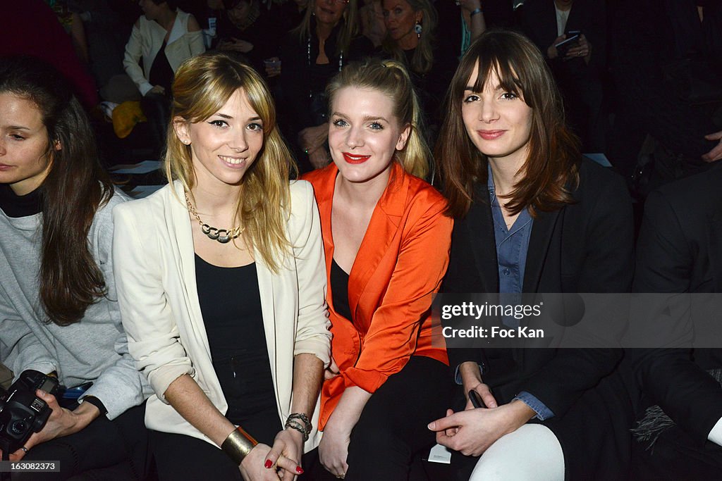 John Galliano - Front Row -PFW F/W 2013