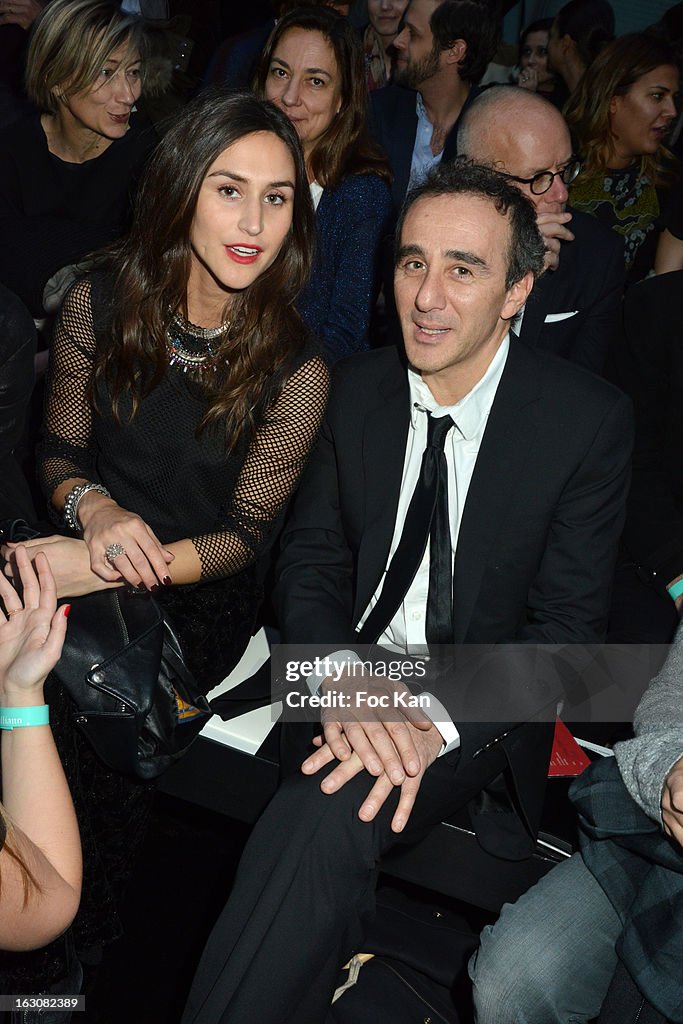 John Galliano - Front Row -PFW F/W 2013