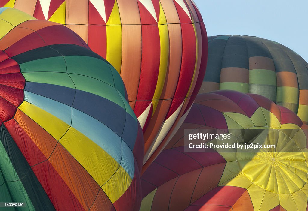Colorful Inflation Balloon Race