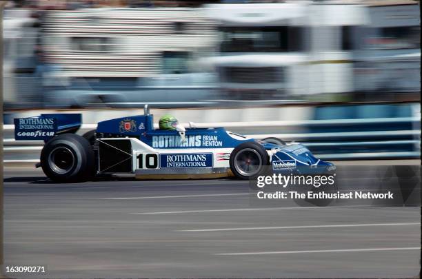 Long Beach Grand Prix. Brian Henton of March Racing drives the Ford-Cosworth powered March 761B.